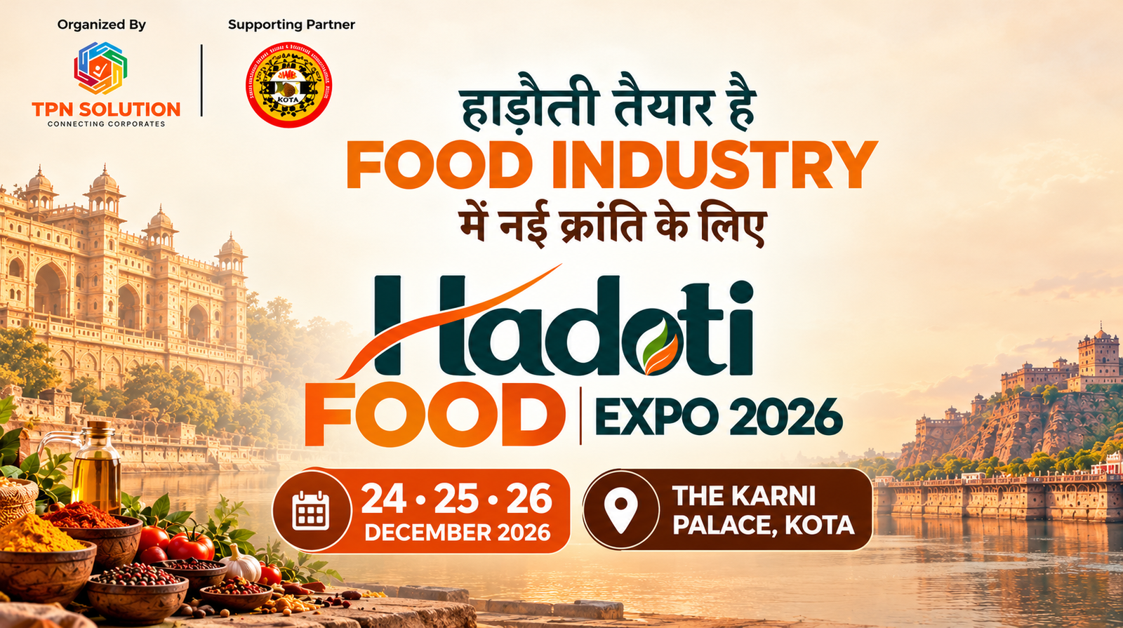 Hadoti Food Expo Kota dec, 2026